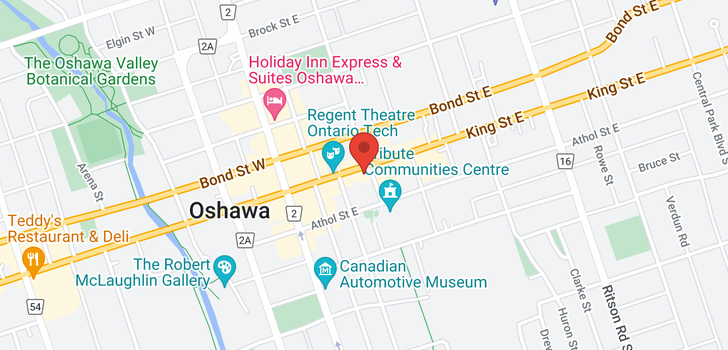 map of 81 KING  ST E